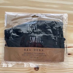 Rae Dunn Smile Love Face Masks